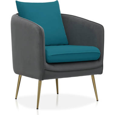 Habitat celine velvet online accent chair